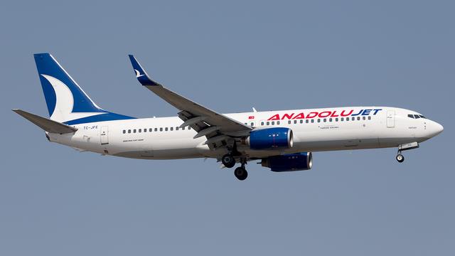TC-JFE:Boeing 737-800:Turkish Airlines